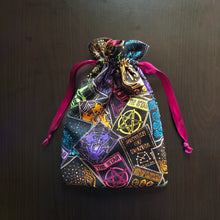 Load image into Gallery viewer, Ten of Crystals - Drawstring Tarot Bag