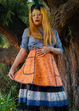 Load image into Gallery viewer, Orange Gourds Half Apron - SMALL
