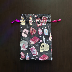 Spells of Divination - Drawstring Tarot Bag