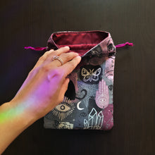 Load image into Gallery viewer, Tarot is Forever - Drawstring Tarot Bag
