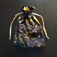 Load image into Gallery viewer, Golden Season - Drawstring Tarot Bag
