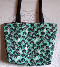 Load image into Gallery viewer, Reversable Totes - Halloween Pumpkins
