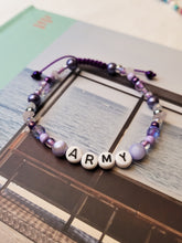 Load image into Gallery viewer, BTS ARMY Friendship Bracelet
