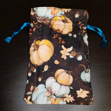 Load image into Gallery viewer, Pumpkin Ella - Drawstring Tarot Bag
