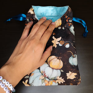 Pumpkin Ella - Drawstring Tarot Bag