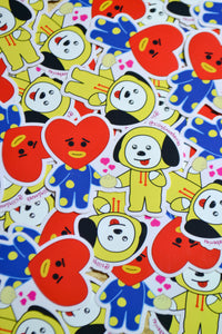 Tata + Chimmy Sticker